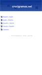 Mobile Screenshot of crucigramas.net